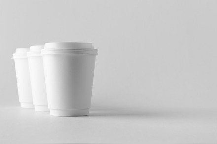 8 oz white double wall coffee paper stock photo containing advertising and, a Food & Drink Photo by Shablon