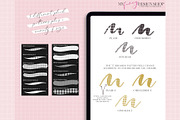 Procreate Plaid Lettering Brushes, a Brush Add-On by My Fancy Design Shop (Thumbnail 2 of 10)