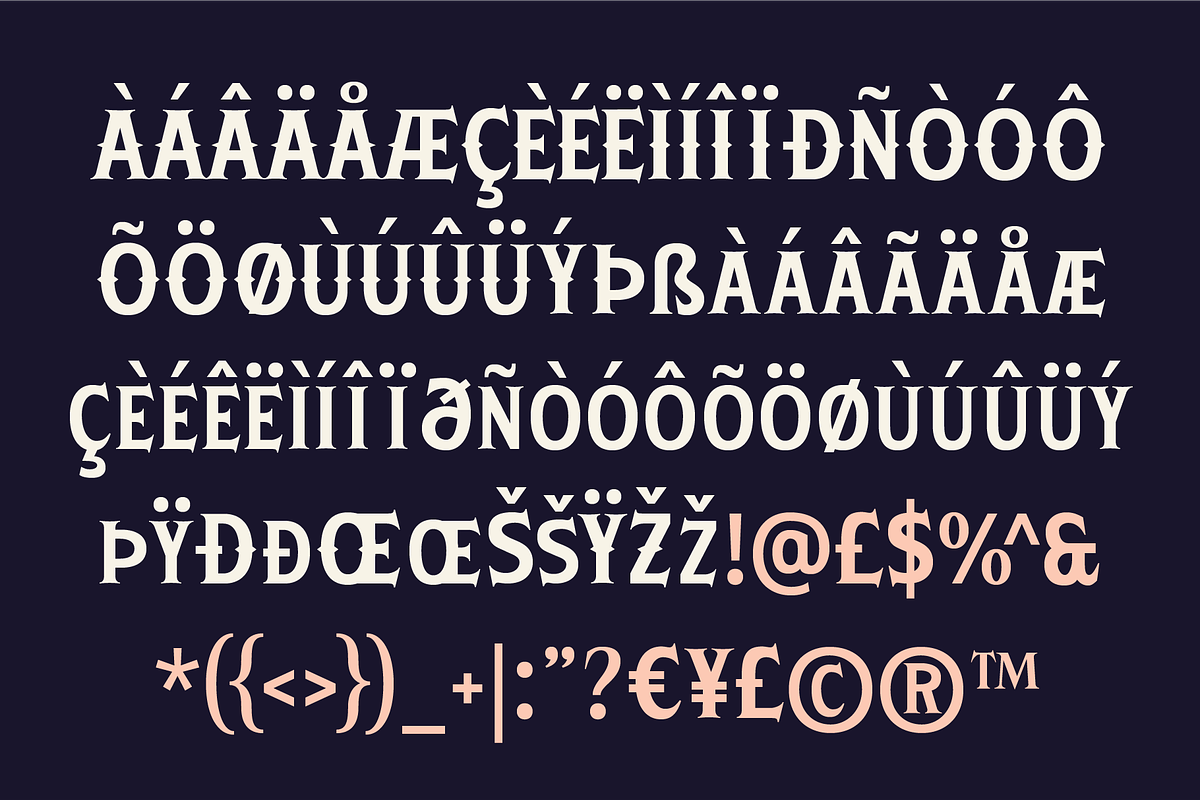 Tijkan – Creepy Carnival Display, a Serif Font by Tiptop Graphic (Photo 5 of 8)