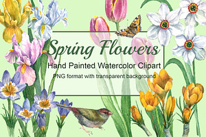 Spring Flowers Clipart