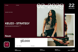 Keuzo - Brand Strategy Presentation, a Presentation Template by Devators