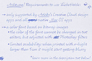 Color Font LiebeHeide, a Script Font by LiebeFonts (Thumbnail 5 of 19)