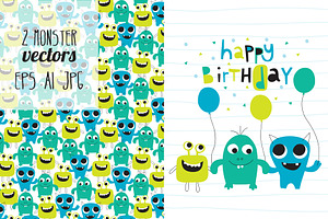 2 monster vectors