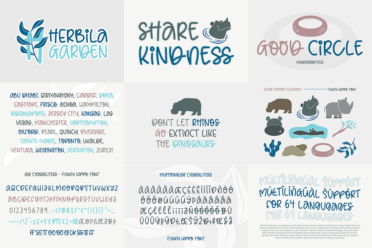 Adorable Font Bundle Vol 3, a Script Font by yumnatype (Photo 3 of 12)