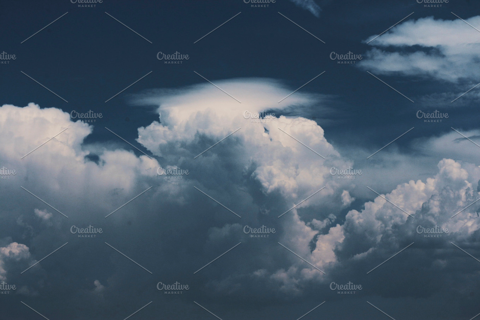 Blue Clouds Ii Featuring Vscofilm Clouds And Thunder