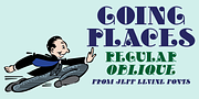 Going Places JNL, a Font by Jeff Levine Fonts (Thumbnail 1 of 5)