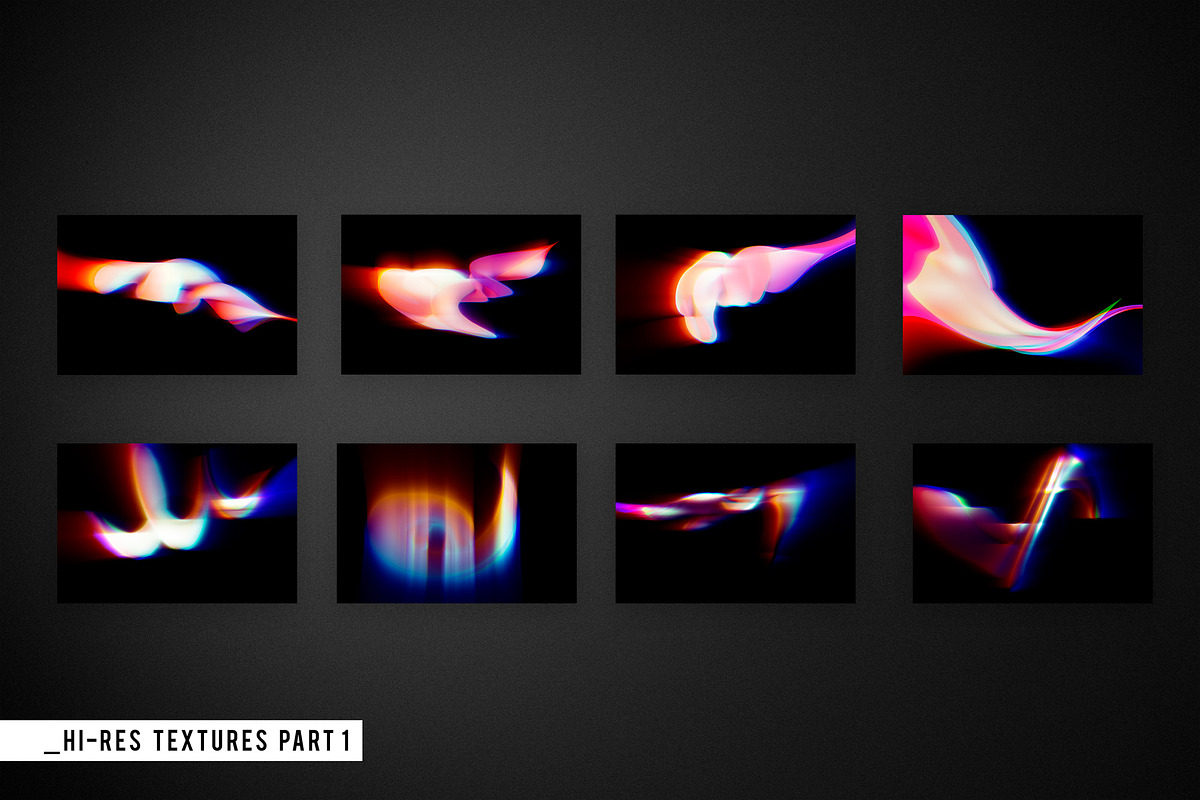AURA | Vibrant Glows & Shapes, a Texture Graphic by CUDOS (Photo 7 of 34)