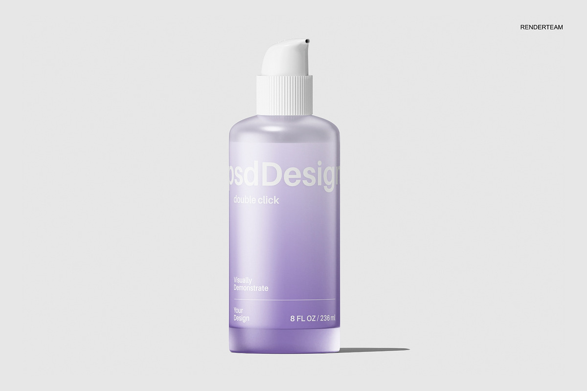 Cosmetic Bottle Mockup Set, a Packaging Mockup by Renderteam (Photo 9 of 14)