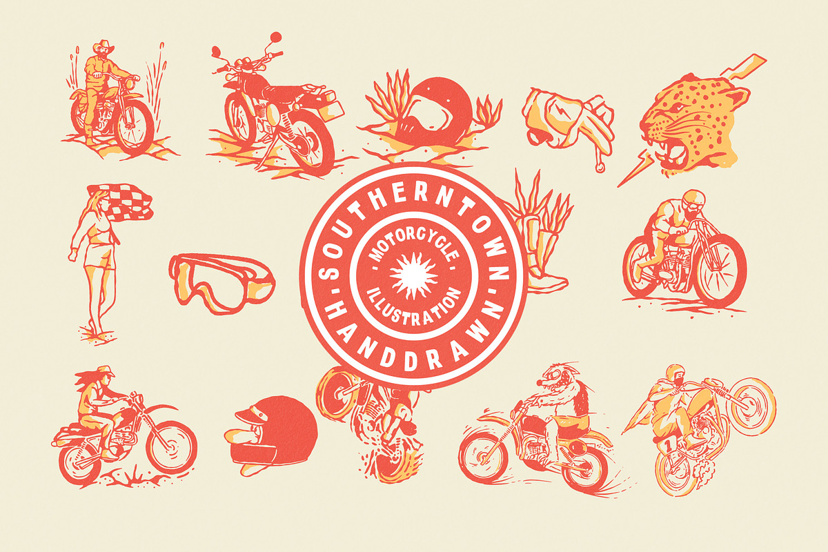 150 Vintage Illustrations (35% OFF!), an Illustration by Southerntown (Photo 7 of 8)