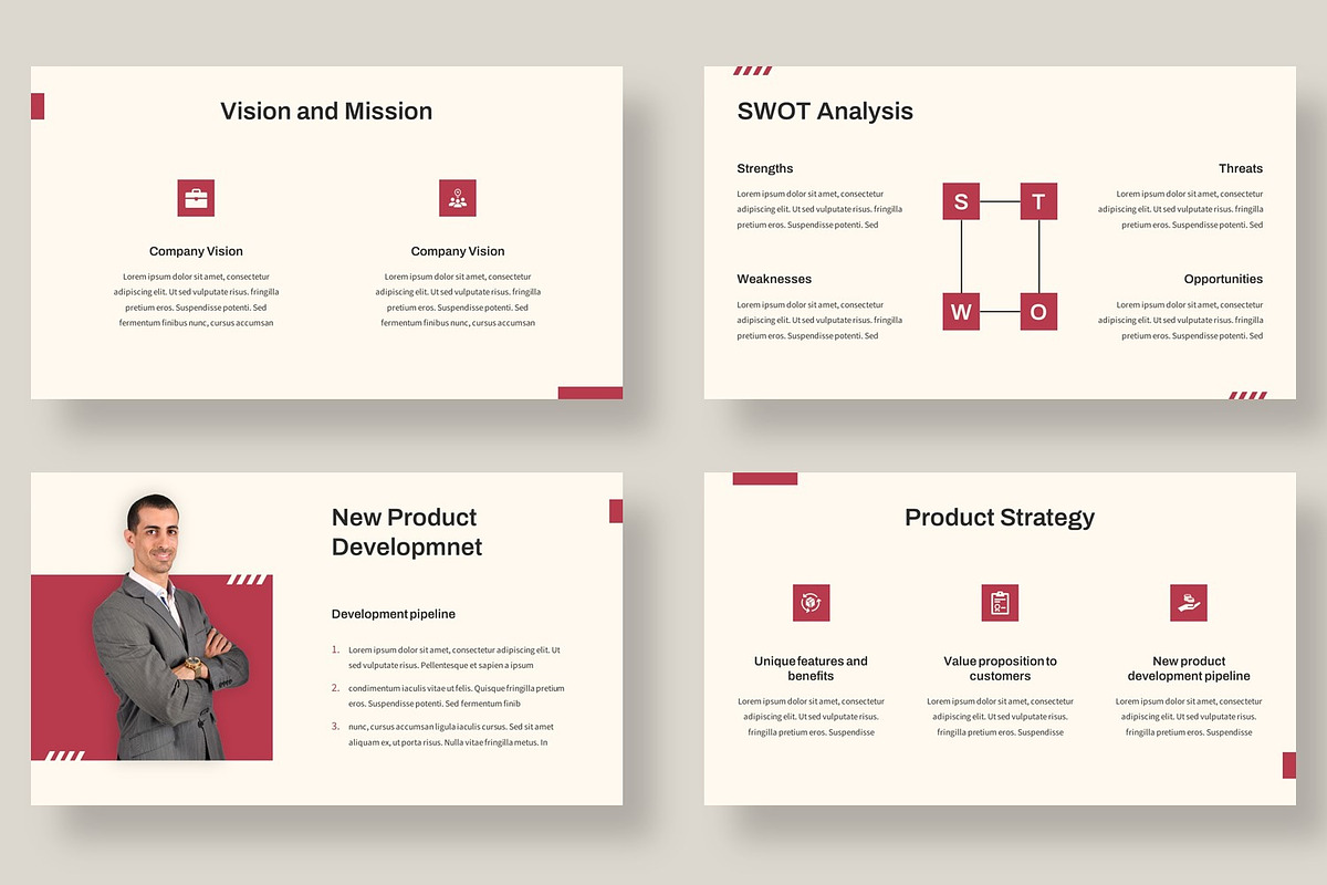 Business Case Study Presentation preview 3
