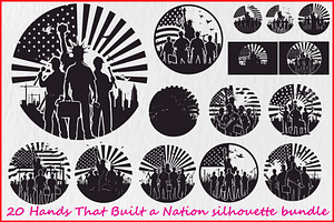 Hands That Built Nation Bundle, an Illustration by BIPLOB EXPERT