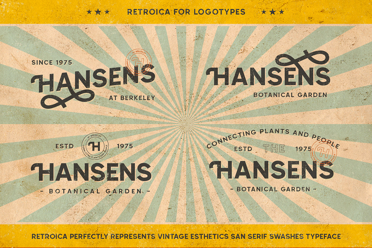 RETROICA, a Sans Serif Font by Runsell Studio (Photo 9 of 10)