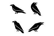 Raven Logo, a Graphic by NataliiaVolyk (Thumbnail 3 of 6)
