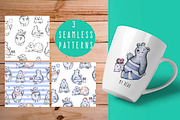 Little Christmas bears collection, an Animal Illustration by BSVIT (Thumbnail 5 of 5)