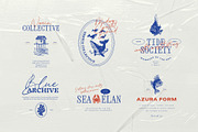 Ocean | Logo & Illustration Kit P2, a Branding & Logo Template by KetteCreate (Thumbnail 11 of 22)
