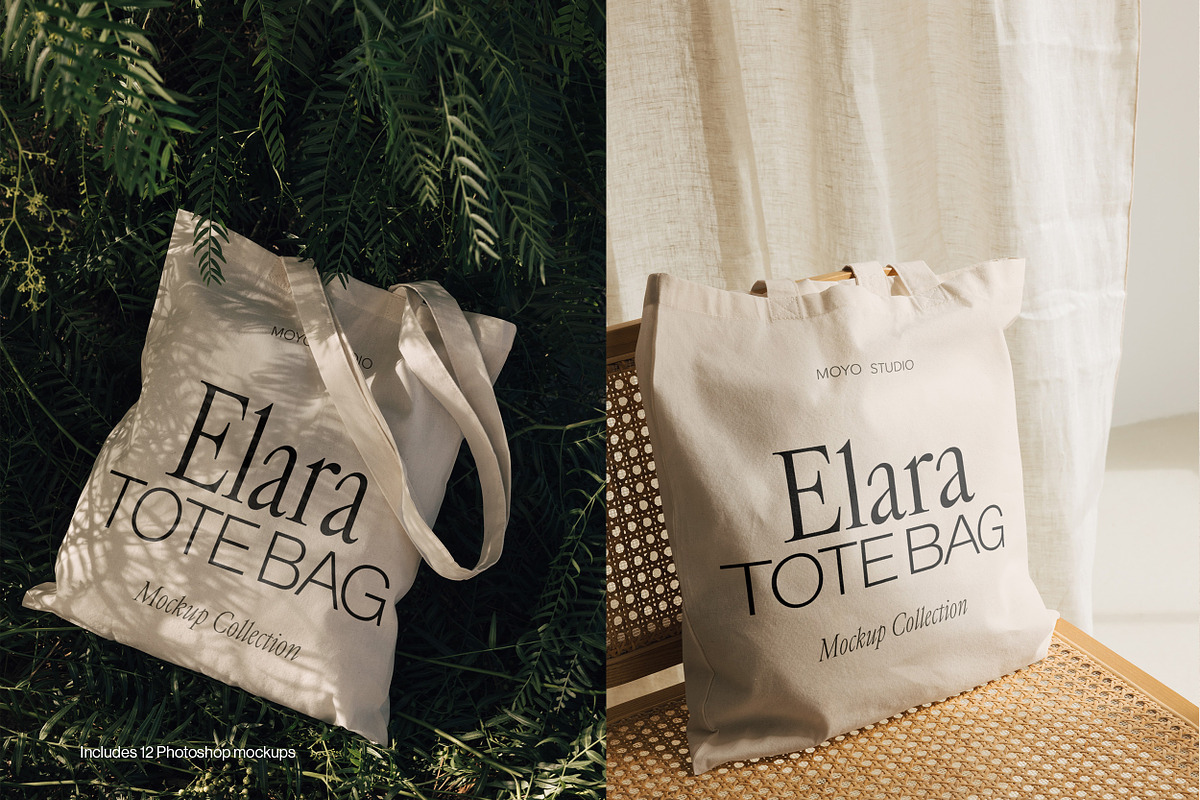 Tote Bag Mockup Bundle, a Product Mockup by Moyo Studio (Photo 14 of 23)