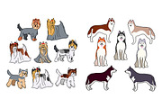 5 DOG BREEDS collection, an Animal Illustration by Ja Polina ArtShop (Thumbnail 3 of 8)