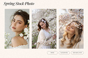 Spring Blossom Girl Photo Bundle, a Beauty & Fashion Photo by Helospace (Thumbnail 3 of 8)