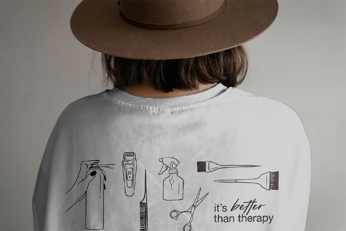 Salon & Barbershop Illustrations, a Work Illustration by Miriam Furniss Designs (Photo 10 of 13)