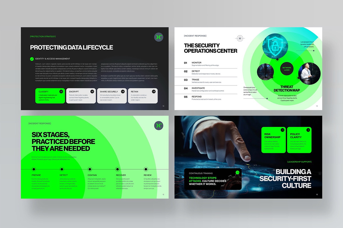 Cyber Security Presentation Template, a Presentation Template by BrandPacks (Photo 5 of 7)