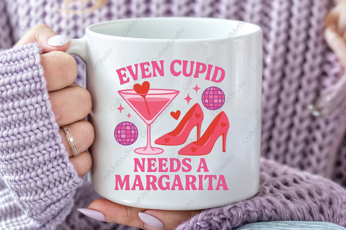 Even Cupid Need A Margarita PNG, an Illustration by CraftArtStudio (Photo 2 of 4)