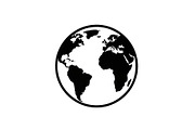 World Map Globe Vector Icon Bundle, an Illustration by Designs_River (Thumbnail 8 of 51)