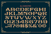 Cholair, a Symbol Font by Vintage Division (Thumbnail 12 of 15)