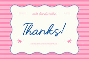 Working Youth Cute Handwritten, a Script Font by stylishtype.co (Thumbnail 10 of 10)
