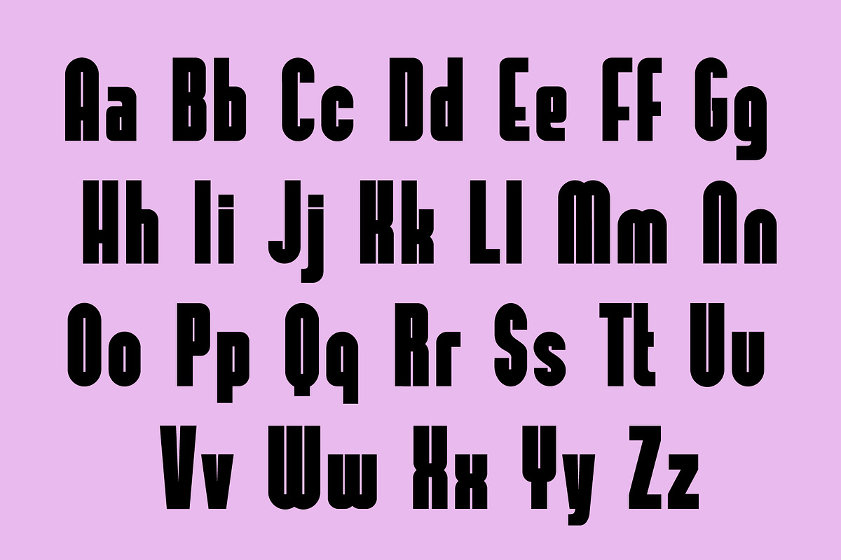 GUSTO, a Sans Serif Font by Loudoun Design Co. (Photo 2 of 9)