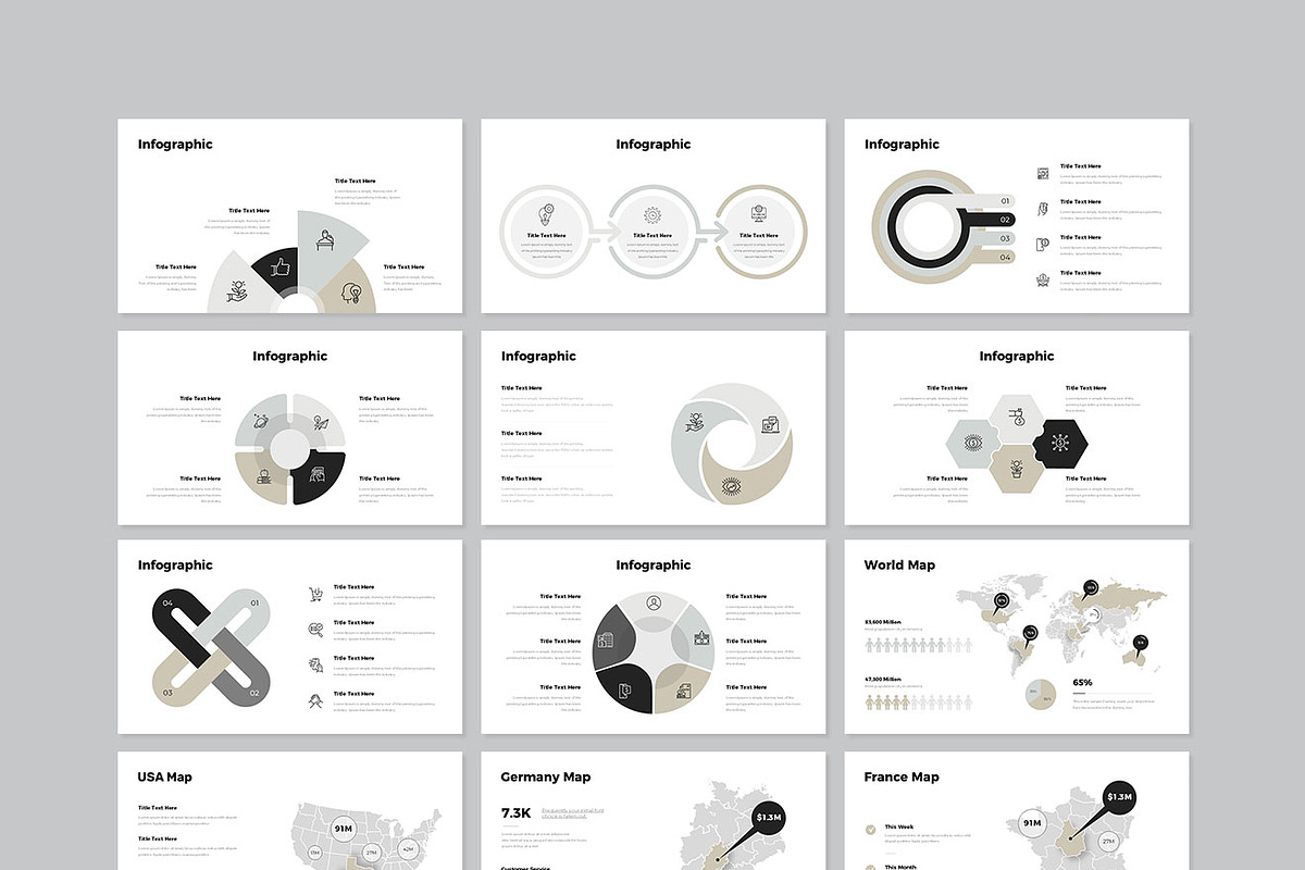 Minimal Presentation Template, a Presentation Template by GenerousArt (Photo 10 of 10)