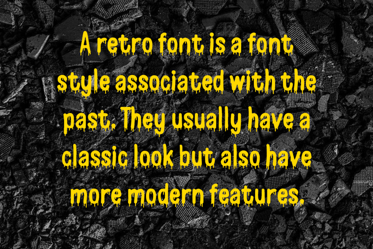DropBlood, a Blackletter Font by GlottaTypeface (Photo 6 of 8)