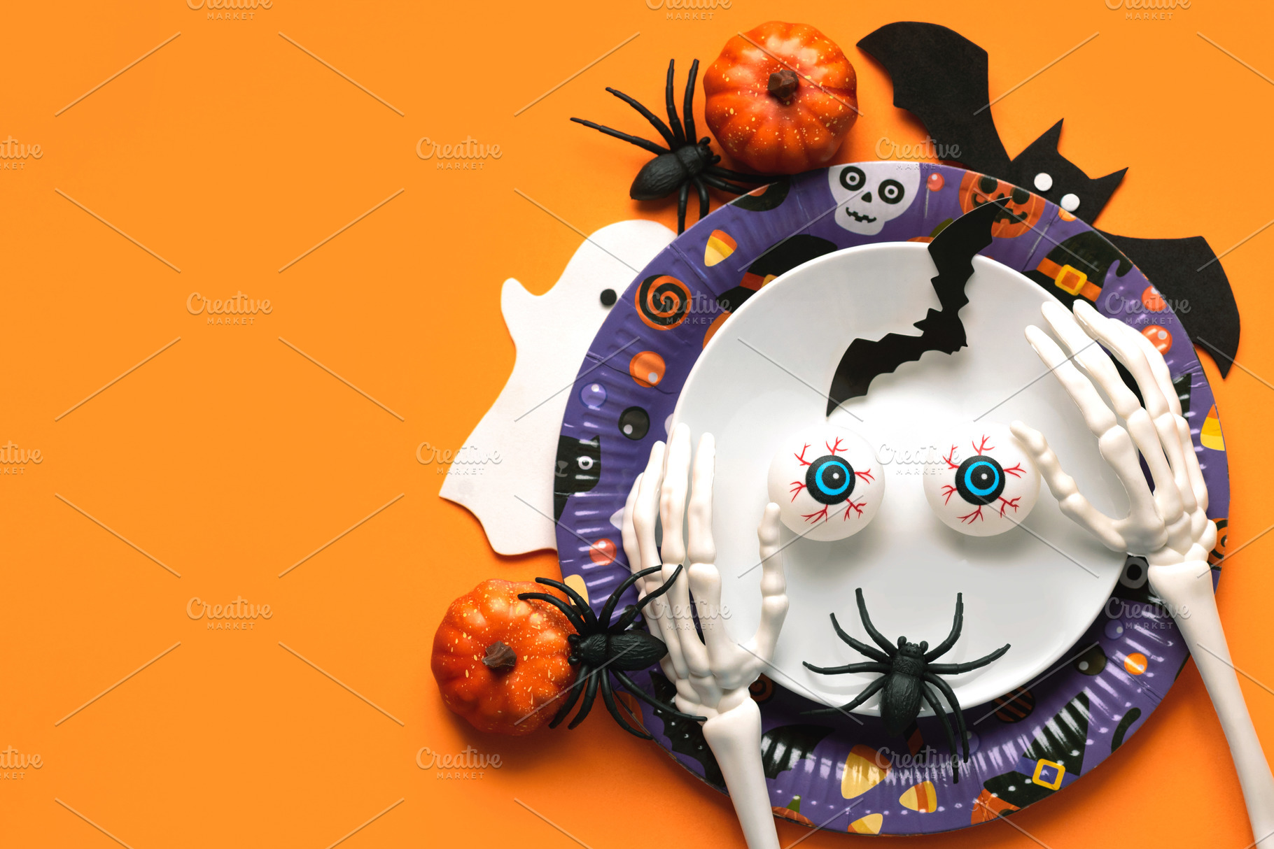 Halloween concept background, a Holiday Photo by esthermm