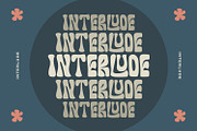 Compoun Nomeros Retro Psychedelic, a Sans Serif Font by Maulana Creative (Thumbnail 2 of 7)