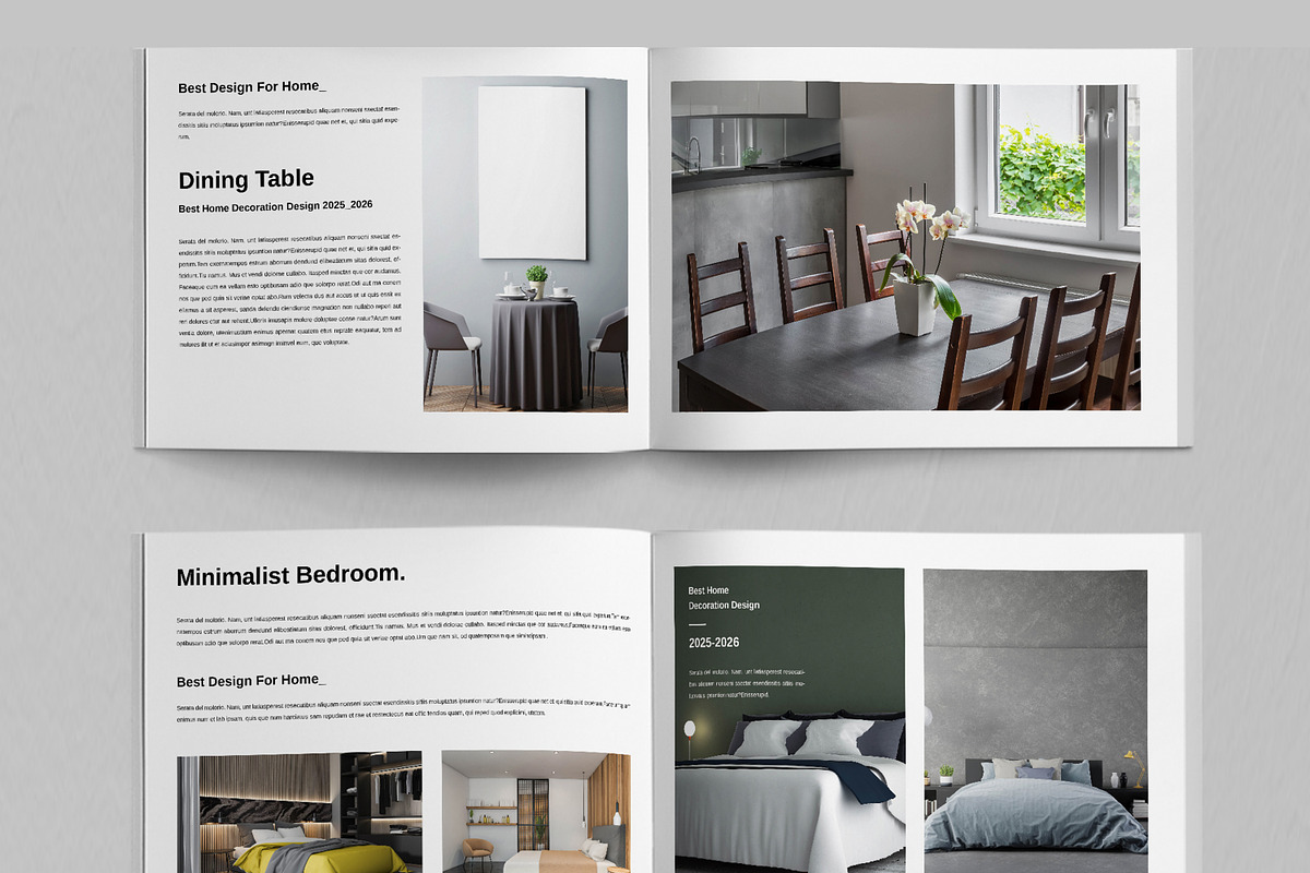 Interior Design Layout Brochure, a Brochure Template by ContestDesign (Photo 4 of 5)