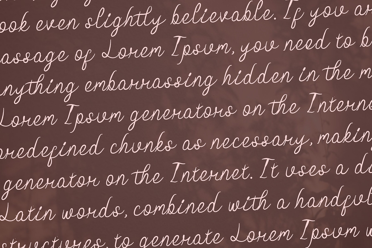 Fothem Script Fonts, a Script Font by mahstudios (Photo 9 of 14)