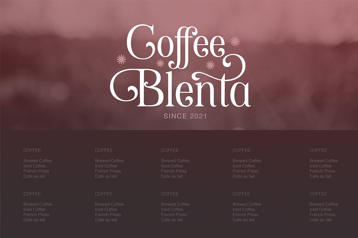 Heshanty 50% Discount, a Serif Font by Adam Azura (Photo 8 of 13)