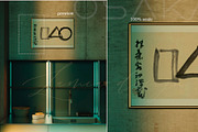 24 Japanese Style Art Mockups Frame, a Household Mockup by LAMIA DESIGN (Thumbnail 17 of 21)