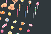 Candy Land - Animation Asset, an Environmental 3D Model by Polydactyl (Thumbnail 9 of 36)