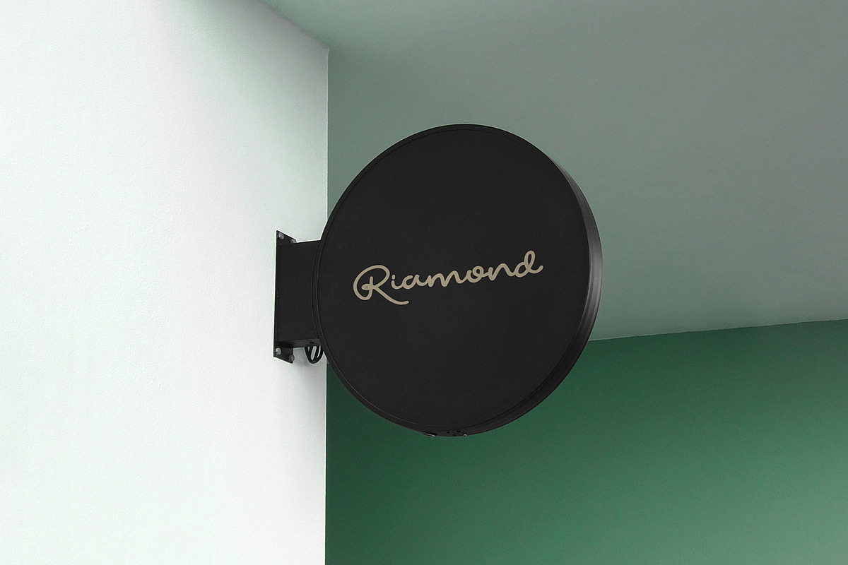 Logo Mockup Modern Sign, an Advertising Mockup by Asylab (Photo 4 of 5)