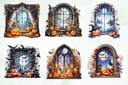 Halloween Window Sublimation, an Illustration by Creative Art (Thumbnail 4 of 4)