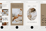 Whimsical Social Media Templates, a Device Mockup by Le Maison Bohem (Thumbnail 5 of 11)
