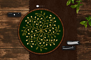 Embroidery Art Brushes For Procreate, a Brush Add-On by bokettori (Thumbnail 30 of 42)