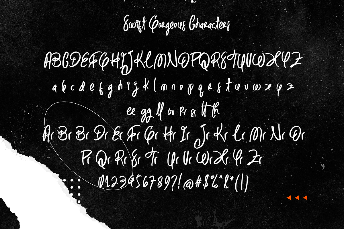 Swift Gorgeous, a Script Font by Aldedesign (Photo 7 of 10)