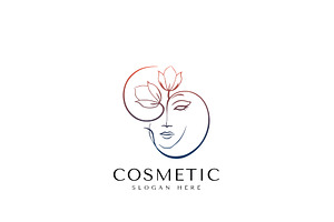 Beauty Cosmetic Logo Template, a Branding & Logo Template by HueNestify