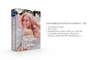 Soap Bubbles Photoshop Overlays preview 2