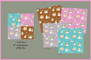 Call Duck Clipart Digital Paper, an Illustration by VianneArt (Thumbnail 4 of 7)
