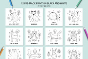 Forest Animals Collection, an Animal Illustration by Gulnara Sabirova (Thumbnail 15 of 15)