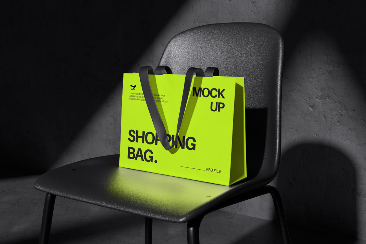 Shopping Bag Mockup Bundle Set, a Packaging Mockup by Rielismee (Photo 3 of 5)