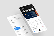 Hawk Money - Banking App UI Kit, an UI Kit Template by iDoodle Studio (Thumbnail 2 of 4)