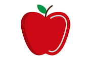 Apple Flat Icon, an Icon by Pexelpy (Thumbnail 2 of 2)